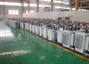 库尔勒油浸式变压器成品车间